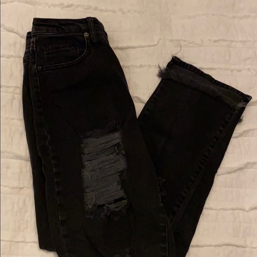 High rise mom jean size 10